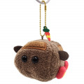 Japan Pui Pui Molcar Keychain Plush - Teddy - 1