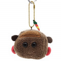 Japan Pui Pui Molcar Keychain Plush - Teddy - 2