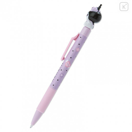 Japan Sanrio Mascot Mechanical Pencil - Kuromi / Romiare - 2