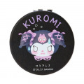 Japan Sanrio 2-sided Pocket Mirror - Kuromi / Romiare - 2
