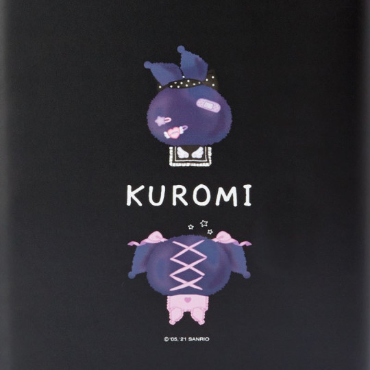 Japan Sanrio Leather Multi Case - Kuromi / Romiare - 5