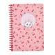 Japan Disney Store Twin Ring B6 Notebook - Marie / Cherry