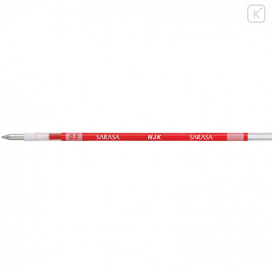 Japan Zebra Sarasa NJK-0.5 mm Gel Pen Refill - Red #R - 2