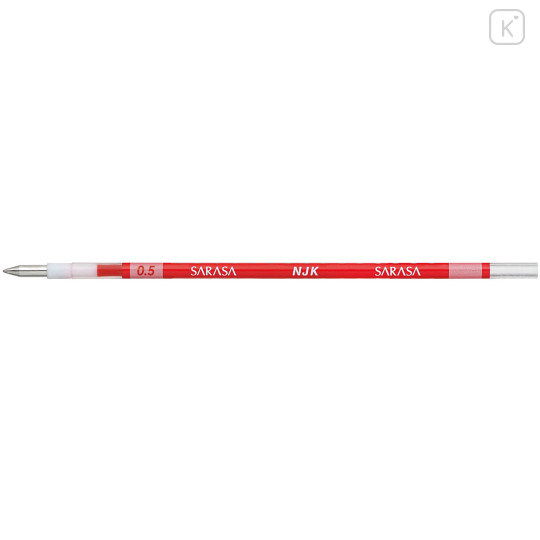 Japan Zebra Sarasa NJK-0.5 Multi Gel Pen Refill - 0.5mm Red - 2