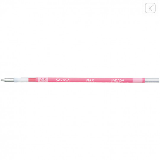 Japan Zebra Sarasa NJK-0.5 mm Gel Pen Refill - Pink #P - 2