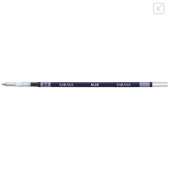 Japan Zebra Sarasa NJK-0.5 mm Gel Pen Refill - Blue Black #FB - 2