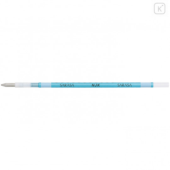 Japan Zebra Sarasa NJK-0.5 mm Gel Pen Refill - Shiny Blue #SBL - 2
