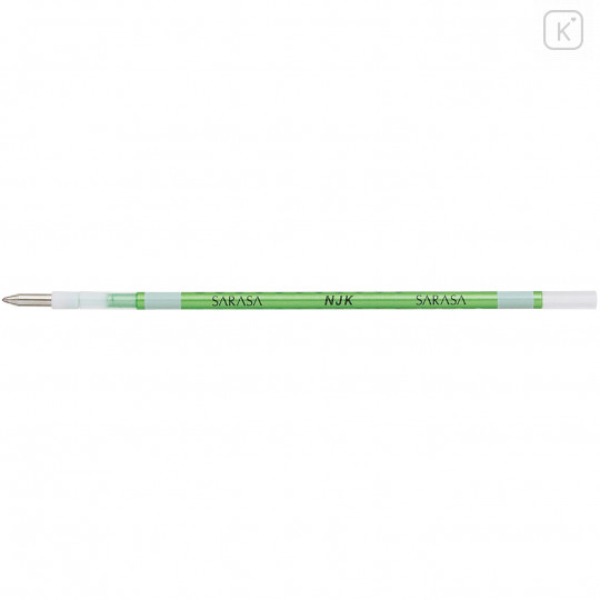 Japan Zebra Sarasa NJK-0.5 mm Gel Pen Refill - Shiny Green #SG - 2