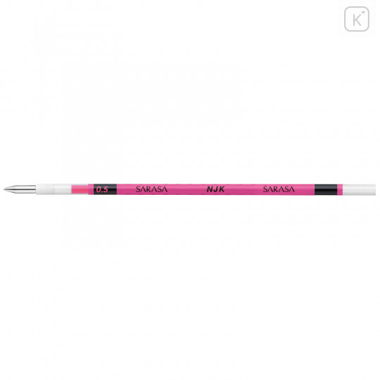 Japan Zebra Sarasa NJK-0.5 mm Gel Pen Refill - Neon Pink #NP - 2