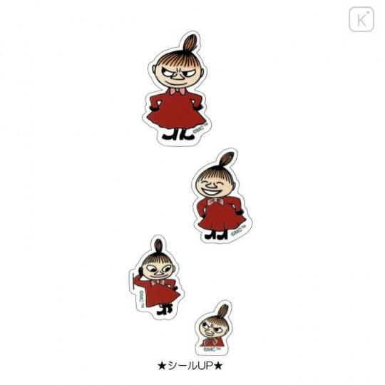 Japan Moomin 4 Size Sticker - Little My - 2