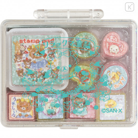 Japan San-X Stamp Chops Set (S) - Rilakkuma / Fairy Tale - 1