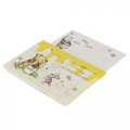 Japan Disney Mini Letter Set - Winnie The Pooh Picnic Yellow - 2