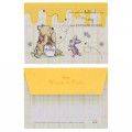 Japan Disney Mini Letter Set - Winnie The Pooh Picnic Yellow - 4