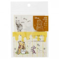 Japan Disney Mini Letter Set - Winnie The Pooh Picnic Yellow - 5
