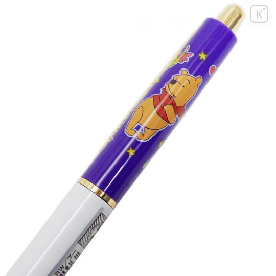 Japan Disney Ballpoint Pen - Pooh / Retro World - 2