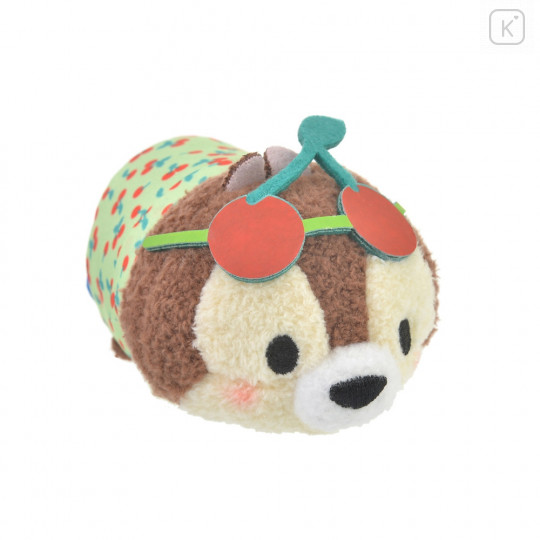 Japan Disney Store Tsum Tsum Mini Plush (S) - Chip × Cherry - 7