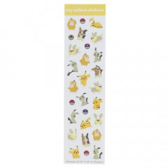 Japan Pokemon My Collect Stickers - Yellow