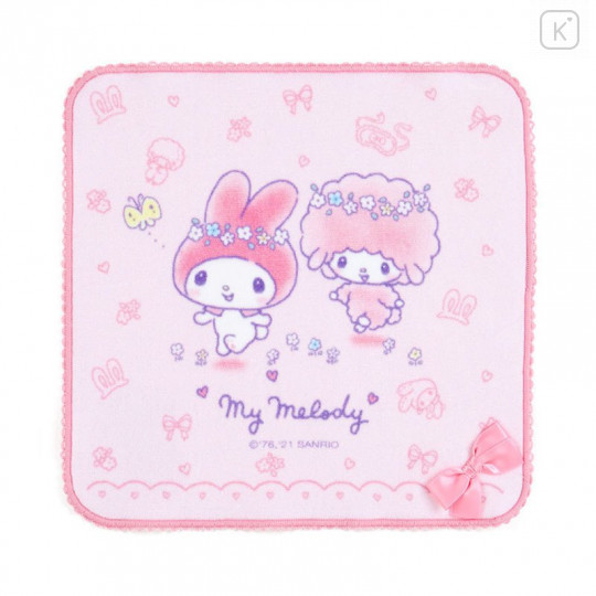 Japan Sanrio Petit Towel - My Melody / Nakayo Hanbunko - 1