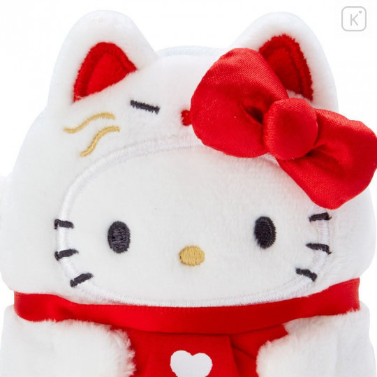 Japan Sanrio Mascot Mini Pouch - Hello Kitty / Yokai - 4