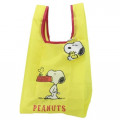 Japan Peanuts Ecot Mini Eco Shopping Bag - Snoopy & Woodstock - 1