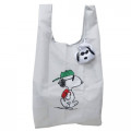 Japan Snoopy Ecot Mini Eco Shopping Bag - Snoopy Joe Cool - 1