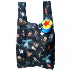 Japan Disney Ecot Mini Eco Shopping Bag - Pixar