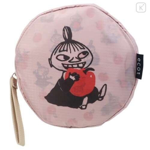 Japan Moomin Ecot Large Eco Shopping Bag - Little My - 4