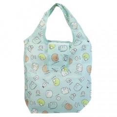 Japan San-X Antibacterial Eco Shopping Bag (S) - Sumikko Gurashi / Blue