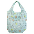 Japan San-X Antibacterial Eco Shopping Bag (S) - Sumikko Gurashi / Blue - 1