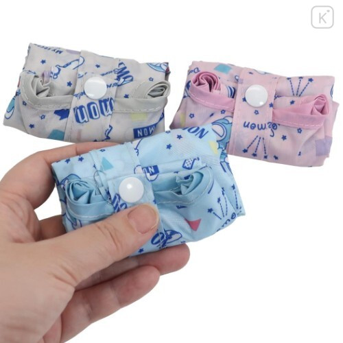 Japan Doraemon Convenience Eco Shopping Bag - Pink - 4