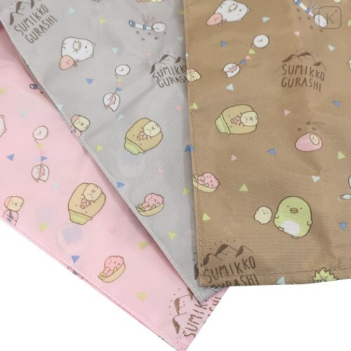 Japan San-X Convenience Eco Shopping Bag - Sumikko Gurashi : Brown - 3