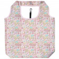 Japan Sanrio Smart Eco Shopping Bag - Little Twin Stars / Flower Pink - 1