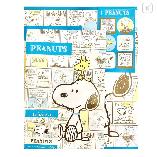 Japan Peanuts Letter Envelope Set - Snoopy / Comic - 1