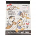 Japan Disney Mini Notepad - Chip & Dale Double Trouble - 1