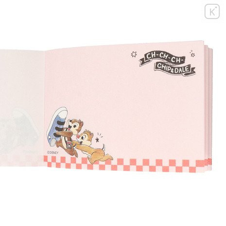 Japan Disney Mini Notepad - Chip & Dale Double Trouble - 4