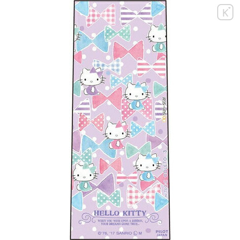 Japan Sanrio Hi-Tec-C Coleto 3 Color Barrel - Hello Kitty : Ribbon - 2
