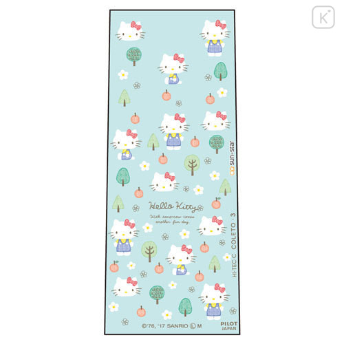 Japan Sanrio Hi-Tec-C Coleto 3 Color Barrel - Hello Kitty : Mori - 2