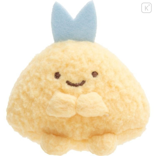 Japan San-X Sumikko Gurashi Tenori Plush (SS) - Aji Furai No Shippo / Fried Fish Tail - 1