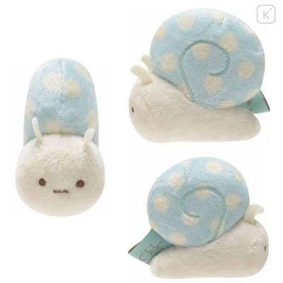 Japan San-X Sumikko Gurashi Tenori Plush (SS) - Nisetsumuri Slug Snail - 2