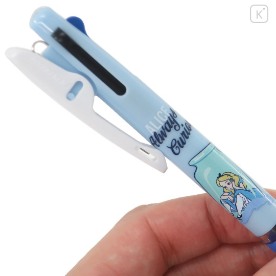 Japan Disney Jetstream 3 Color Multi Ballpoint Pen - Alice - 3