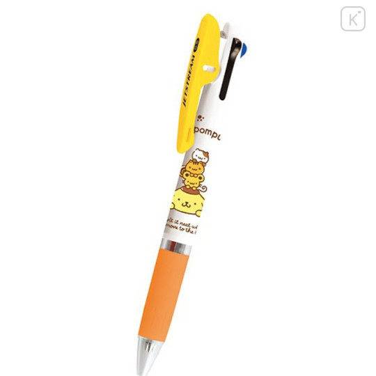 Japan Sanrio Jetstream 3 Color Multi Ballpoint Pen - Pompompurin : Friends - 1