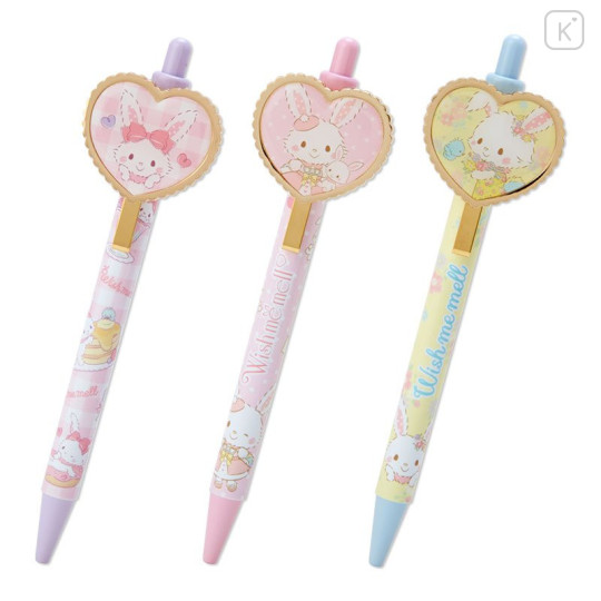 Japan Sanrio Ball Pen 3pcs Set - Wish Me Mell : Amusement Park - 1