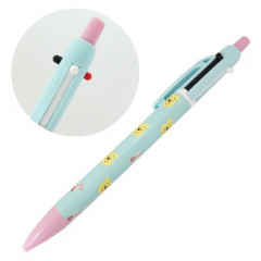 Japan Disney 2+1 Multi Color Ball Pen & Mechanical Pencil - Pooh & Piglet Face