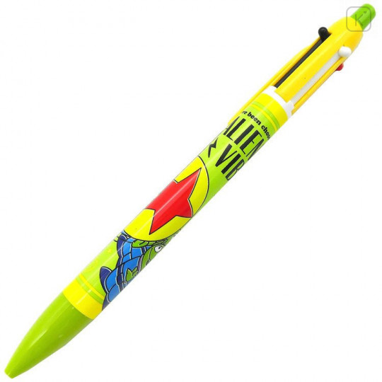 Japan Disney 2+1 Multi Color Ball Pen & Mechanical Pencil - Alien / Sports - 1