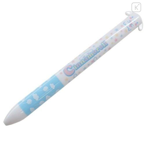 Japan Sanrio Two Color Mimi Pen - Cinnamoroll - 1