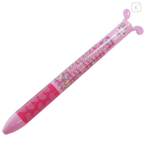 Japan Sanrio Two Color Mimi Pen - My Melody - 1