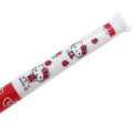Japan Sanrio Two Color Mimi Pen - Hello Kitty : Apple - 2