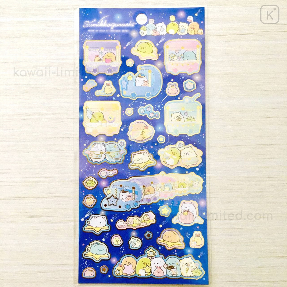 Sumikko Gurashi Stickers Blue Sheet