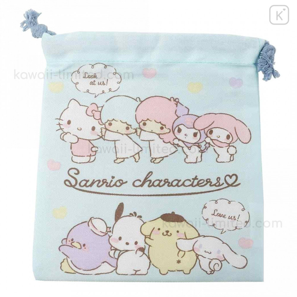 VV Japan LTD Hello Kitty Bag for Shopping basket Details about    with drawstring bag Sanrio 
