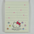 Japan Sanrio Mini Notepad - Hello Kitty / Dessert - 3